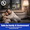 Energetic Lighting 60-Watt Equivalent A19 Shape Non-Dimmable GU24 LED Light Bulb 4000K, 4PK YGA03A74-A19-8.5W-840-GU24-4P - alternate 2